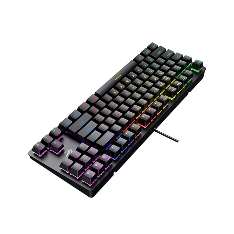 CLAVIER MECANIQUE GAMING HAVIT KB869L-BK SMALL